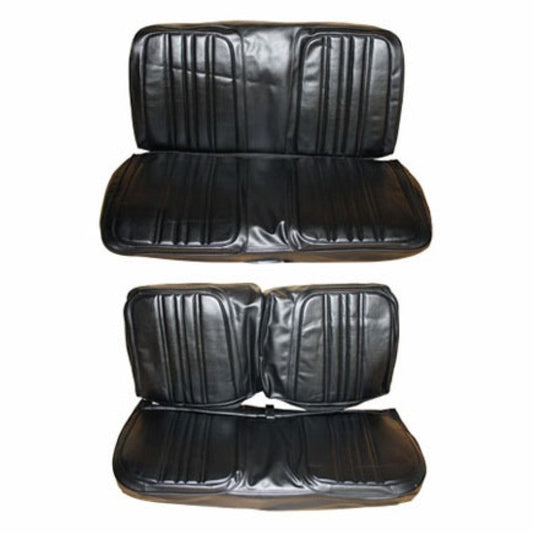 1970 Roadrunner GTX Satellite Decor Style Front Bench Rear Bench Seat Cover Set