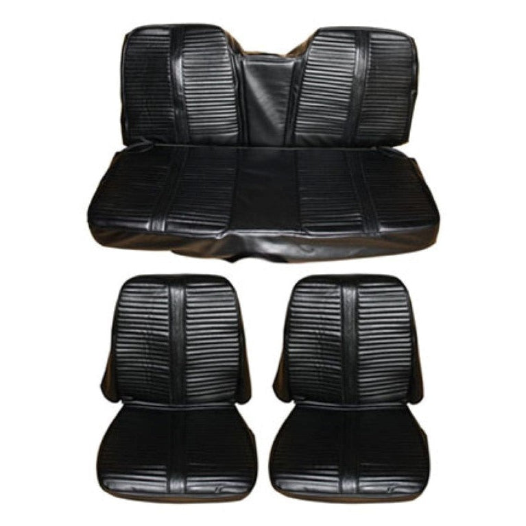 1967 GTX Satellite Front Bucket Rear Bench Seat Cover Set