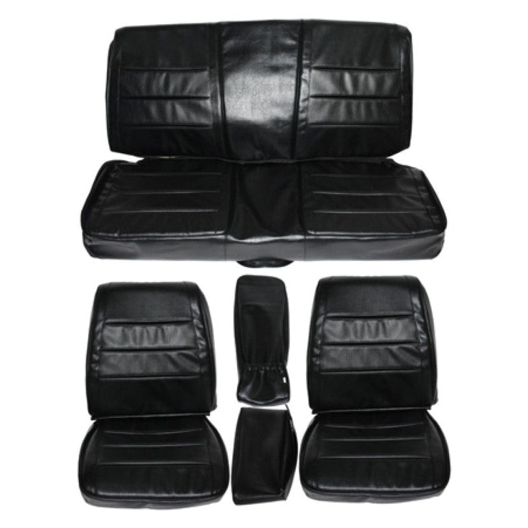 1968 Charger Front Bucket Rear Bench Seat Cover Set