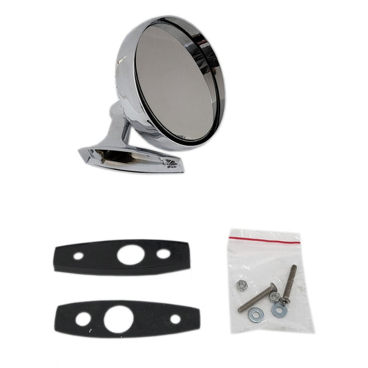 1968-69 RH Chrome Rearview Mirror