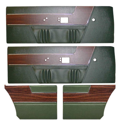 1969 Barracuda Fastback Deluxe Style Door Panel Set