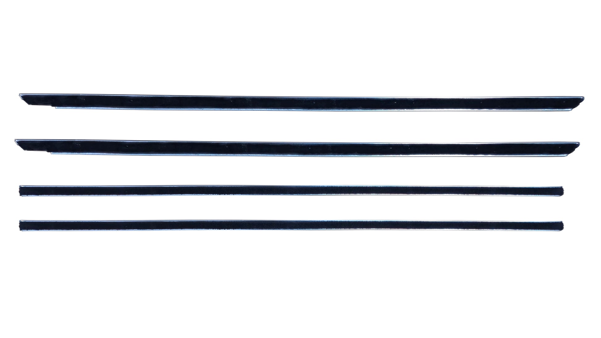 FM-65FWC Ford 1965-66 Mustang Window Belt Line Weatherstrip Set 4pc - Fastback Only