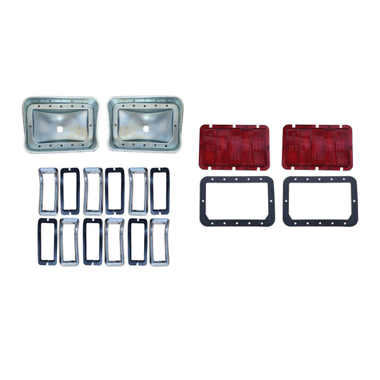 FM67-HBLKIT 1967 Ford Mustang Tail Light Kit