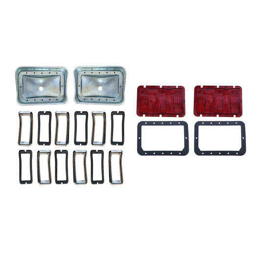 FM68-HBLKIT 1968 Ford Mustang Tail Light Kit