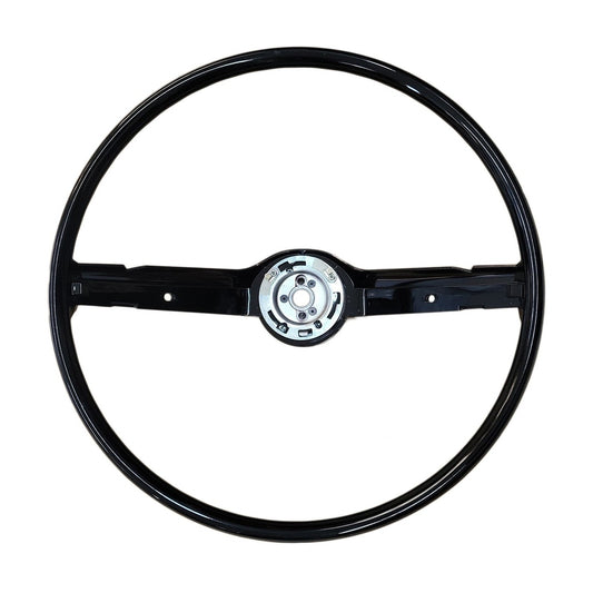 FM69-260B 1968-69 Ford Mustang Standard Style Steering Wheel Black