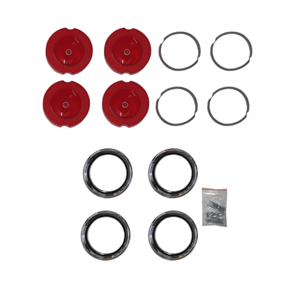 1968 Dodge Charger Taillight Bezel and Lens Kit