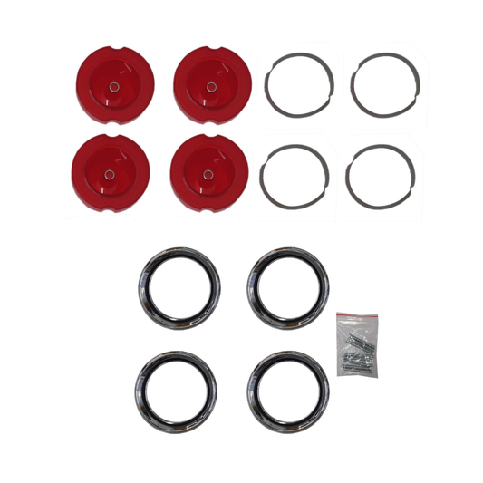 1968 Dodge Charger Taillight Bezel and Lens Kit