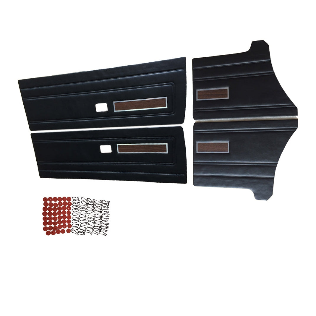 1971 Duster 340 and Demon Woodgrain Deluxe Style Door Panel Set