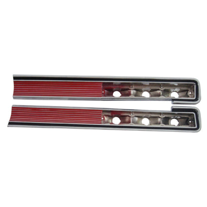 1964 Pontiac LeMans and GTO Taillight Bezels and Lens Set