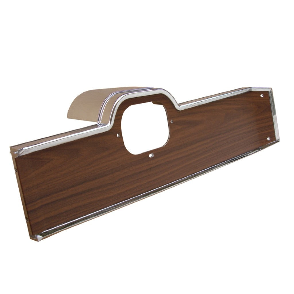 1967 Pontiac LeMans and GTO 4 Speed Console Woodgrain Top Plate